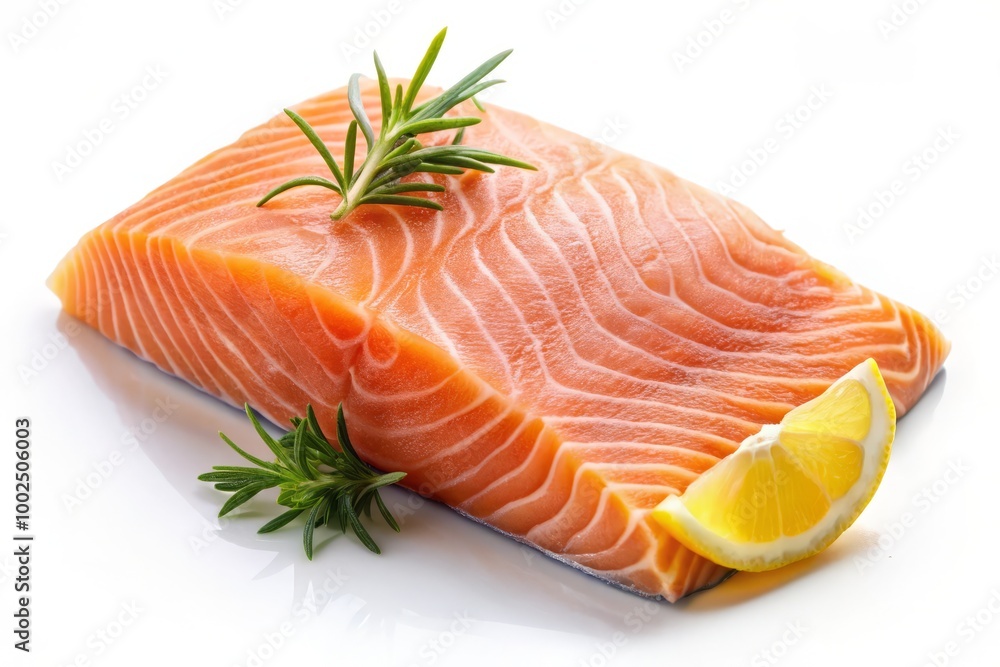 Fresh Salmon Fillet Isolated on Transparent Background for Culinary and Food Photography Projects Fresh Salmon Fillet Isolated on Transparent Background for Culinary and Food Photography Projects