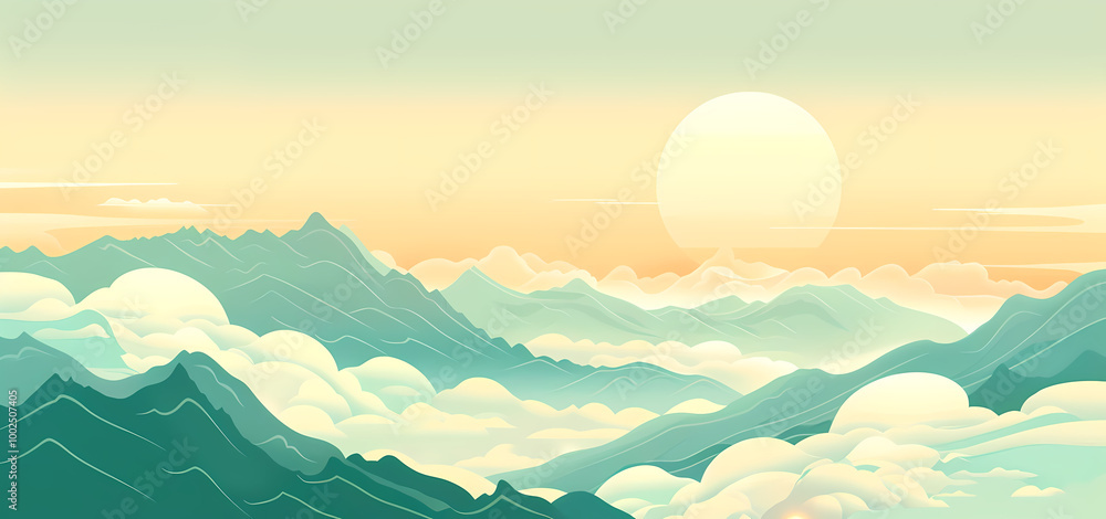Chinese style background Chinese style background