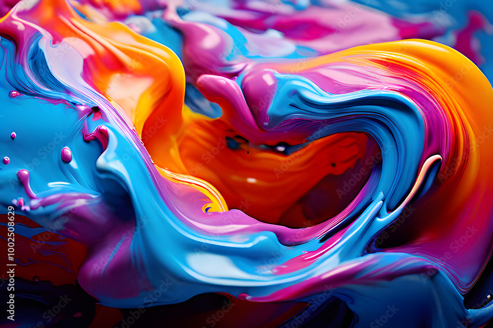 Obraz premium abstract background with splashes