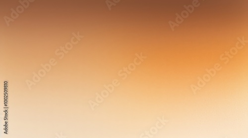 Sand warm amber gradient. Beige and brown aesthetic texture. Minimalistic template with shadow for design.