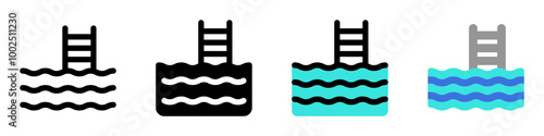 Editable swimming pool vector icon. Part of a big icon set family. Perfect for web and app interfaces, presentations, infographics, etc
