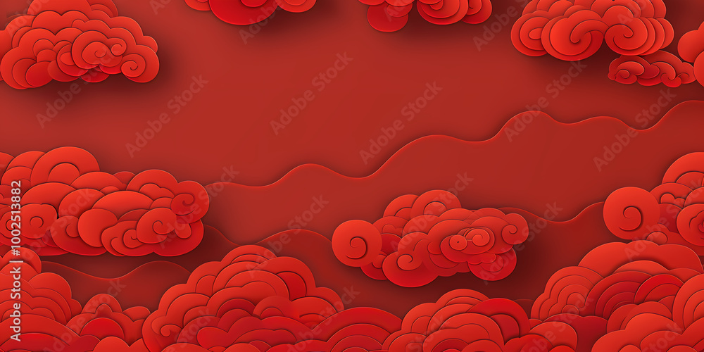 red background red background