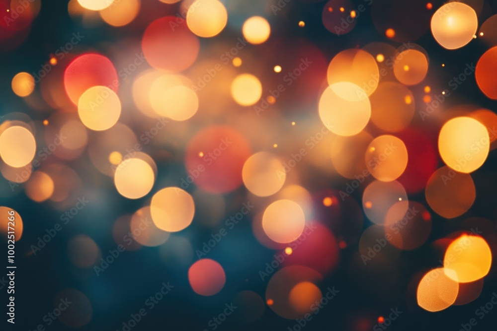 Blurred colorful gold and crystal light leaks against a dark backdrop Defocused abstract red and orange retro film lens flare creates a bokeh effect reminiscent of analog photography Warm vintage Blurred colorful gold and crystal light leaks against a dark backdrop Defocused abstract red and orange retro film lens flare creates a bokeh effect reminiscent of analog photography Warm vintage