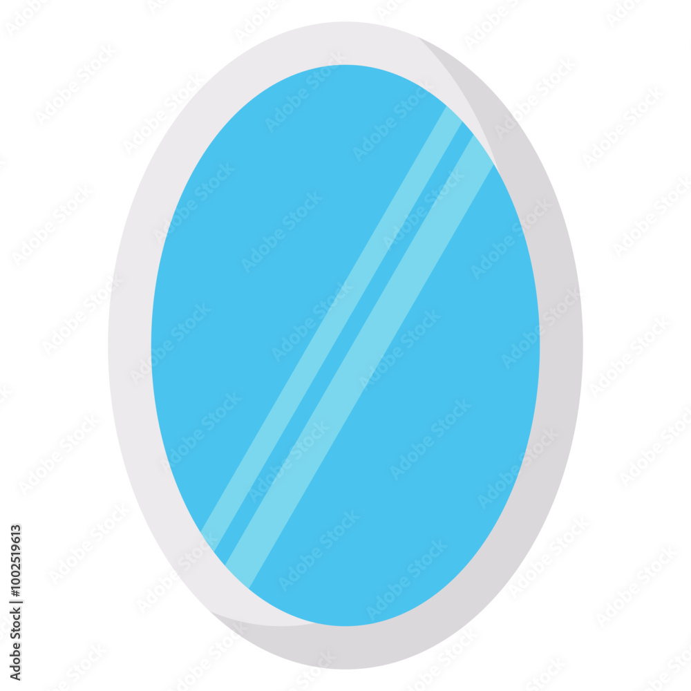 wall mirror flat vector icon wall mirror flat vector icon