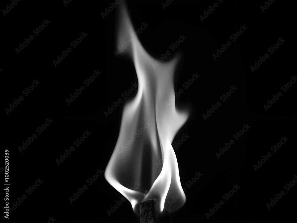 Wide design of set of smoke or steam clouds over black background Wide design of set of smoke or steam clouds over black background
