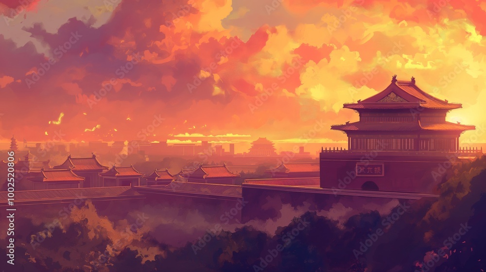 nice landscape for anime background nice landscape for anime background
