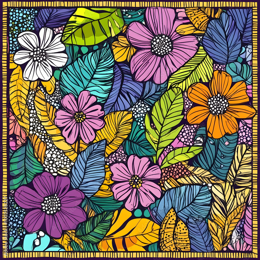 carpet or tile pattern 2D illustrator doodle wallpaper carpet or tile pattern 2D illustrator doodle wallpaper