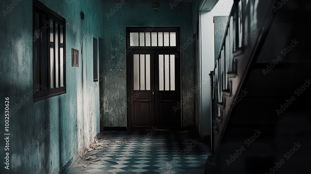 Forgotten Hallway: A Glimpse into a Bygone Era Forgotten Hallway: A Glimpse into a Bygone Era
