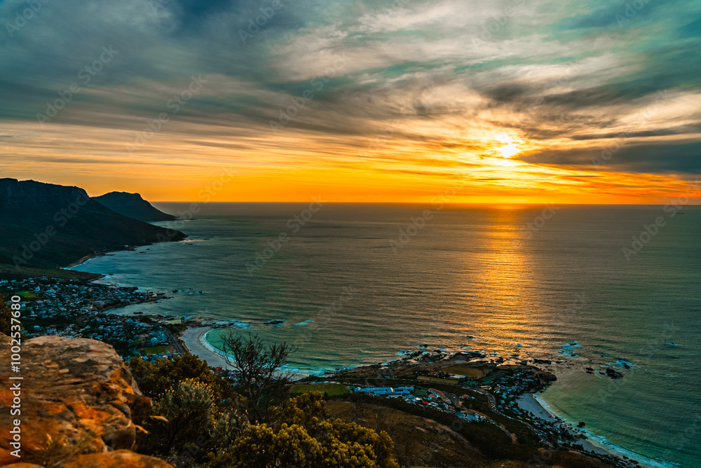 Sunset in Cape Town Sunset in Cape Town