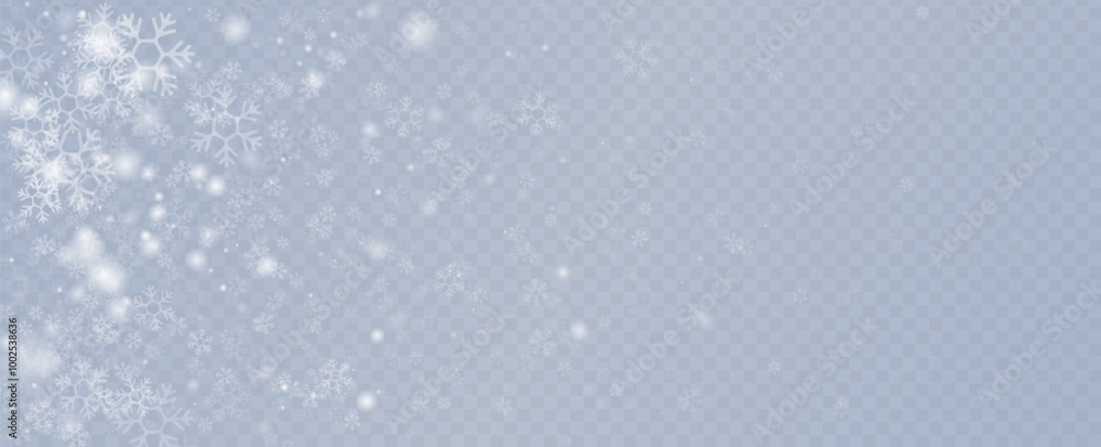 Minimalistic wallpaper with snow. Snowfall weather white transparent template. Small snowflakes february vector. Snowy landscape of nature. Minimalistic wallpaper with snow. Snowfall weather white transparent template. Small snowflakes february vector. Snowy landscape of nature.