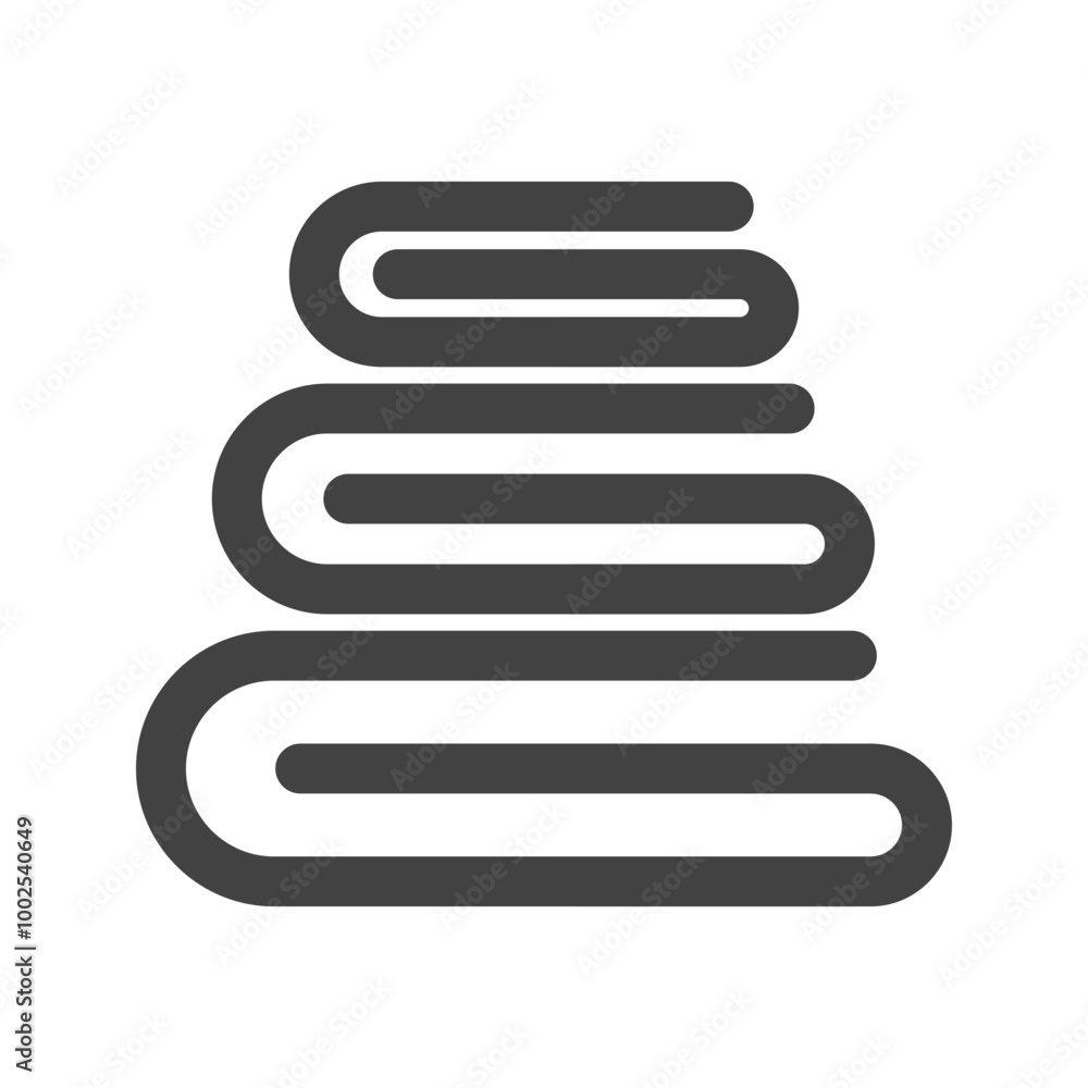 Sewing Glyph illustration Sewing Glyph illustration