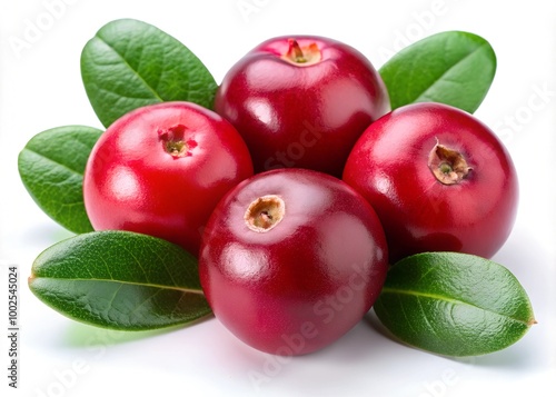 cherry, clipping path, isolated on white background, full depth of field