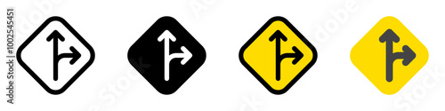 Editable road sign vector icon. Map, location, navigation. Part of a big icon set family. Perfect for web and app interfaces, presentations, infographics, etc