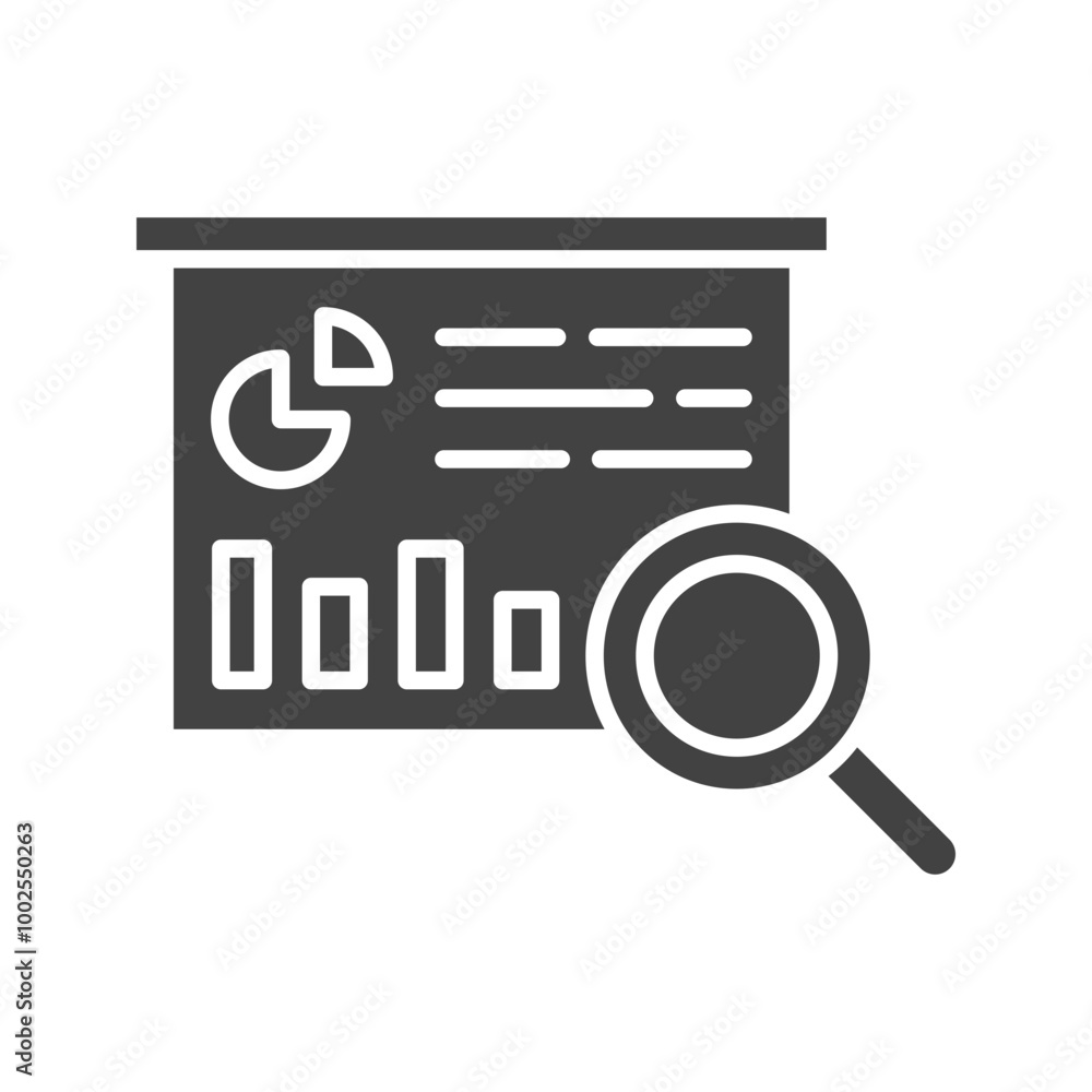 Entrepreneurship Glyph illustration Entrepreneurship Glyph illustration