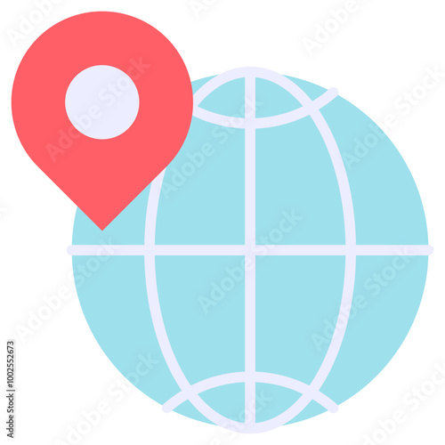 Global Icon Flat Icon