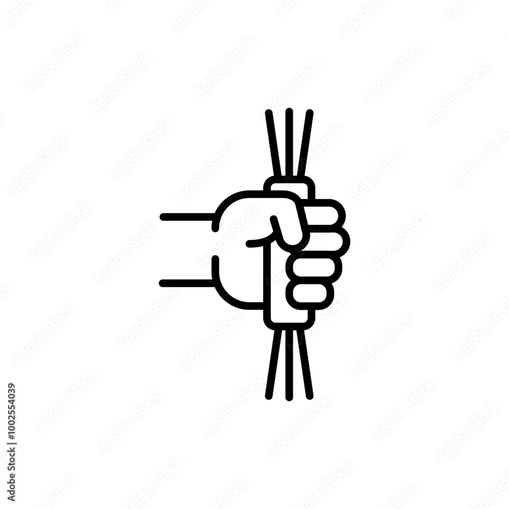 Fototapeta premium Pasta outline icons, minimalist vector illustration ,simple transparent graphic element .Isolated on white background