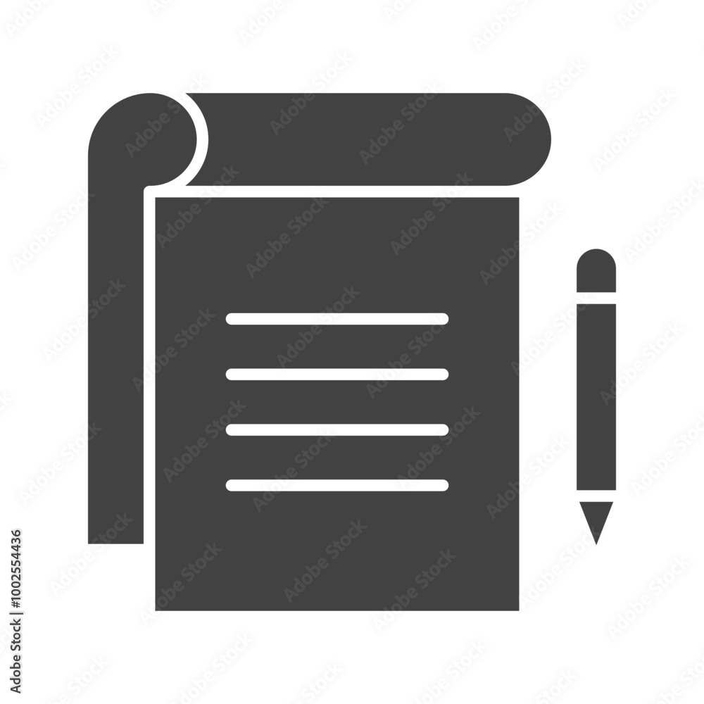 Business Startup Glyph illustration Business Startup Glyph illustration