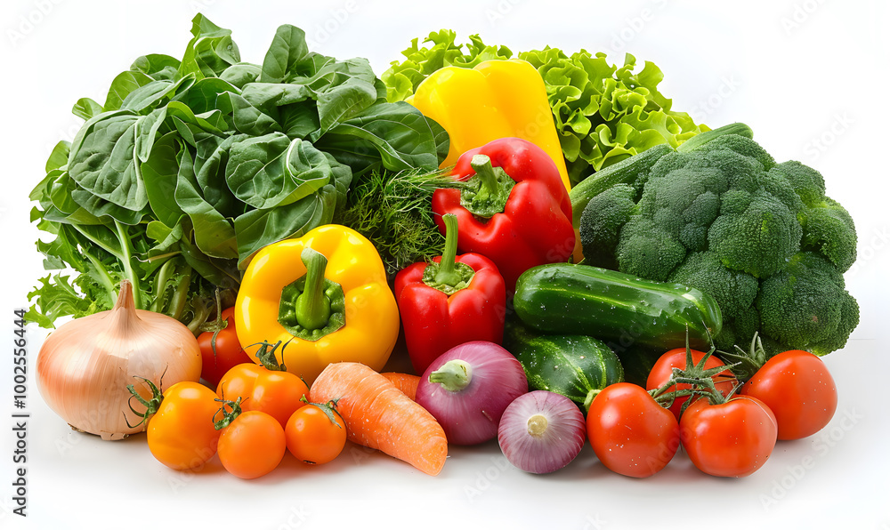 vegetable and fruits photo or illustrator on white background vegetable and fruits photo or illustrator on white background