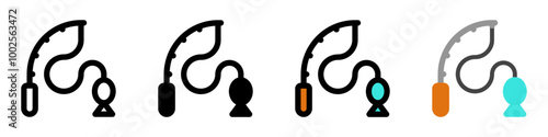 Editable fishing vector icon. Part of a big icon set family. Perfect for web and app interfaces, presentations, infographics, etc