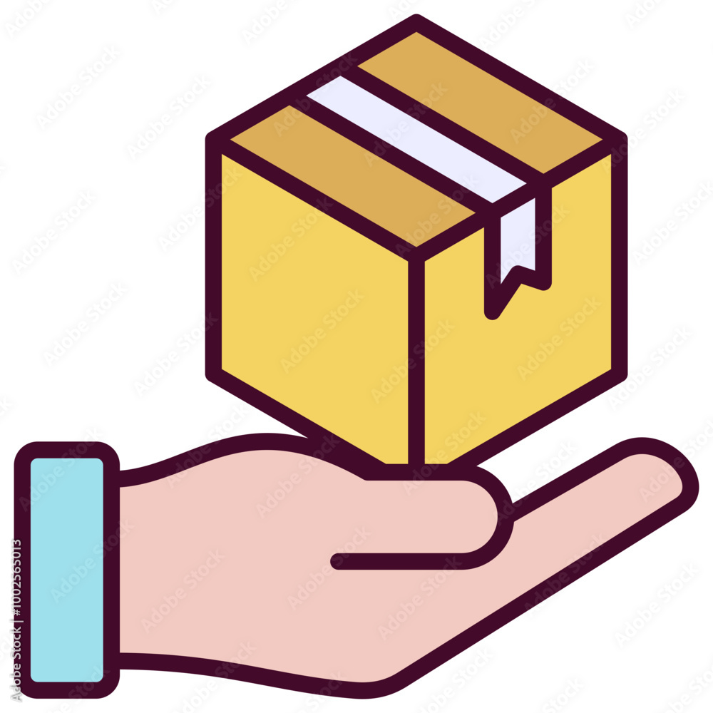 Delivery Icon Outline Color Icon Delivery Icon Outline Color Icon