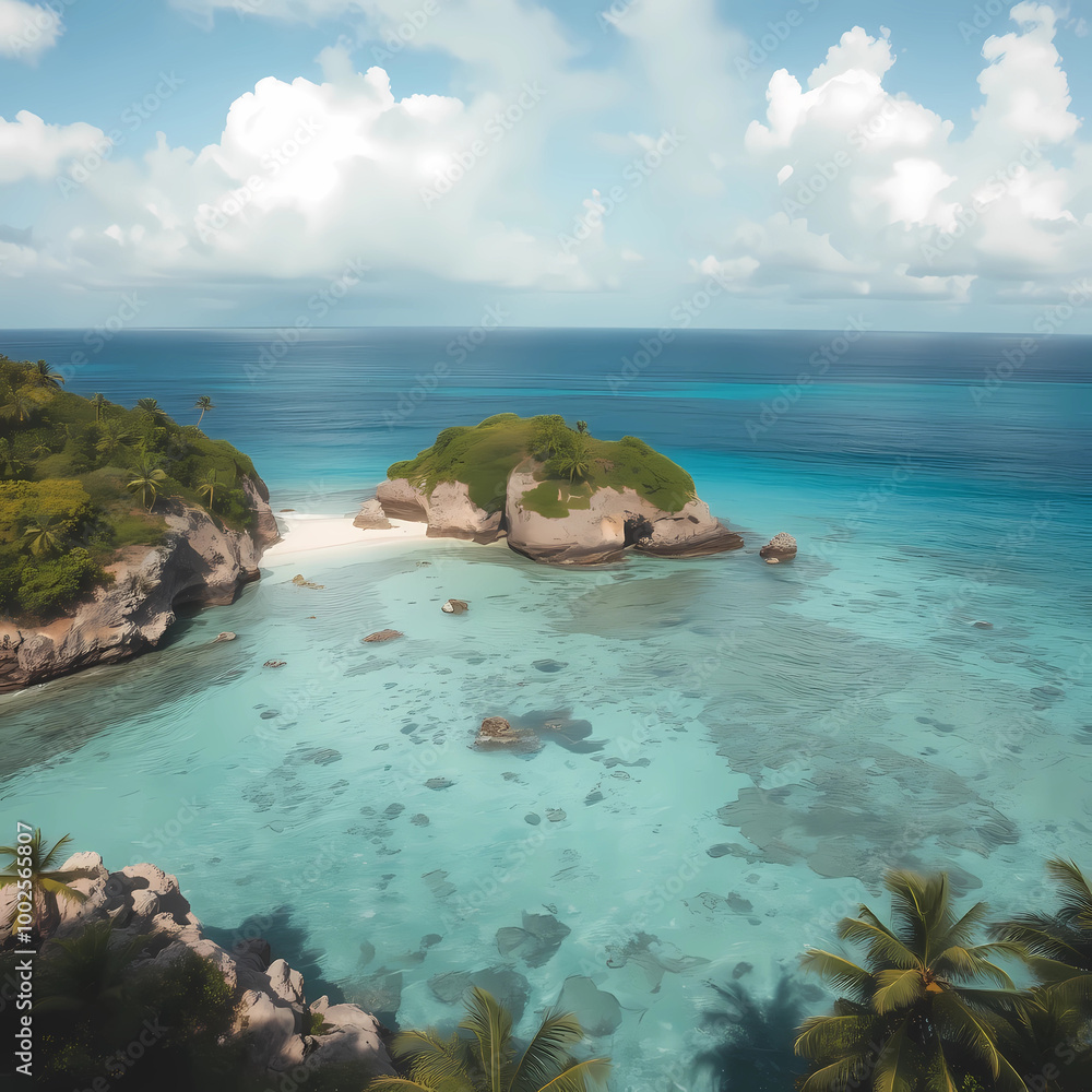 Fototapeta premium caribbean islands