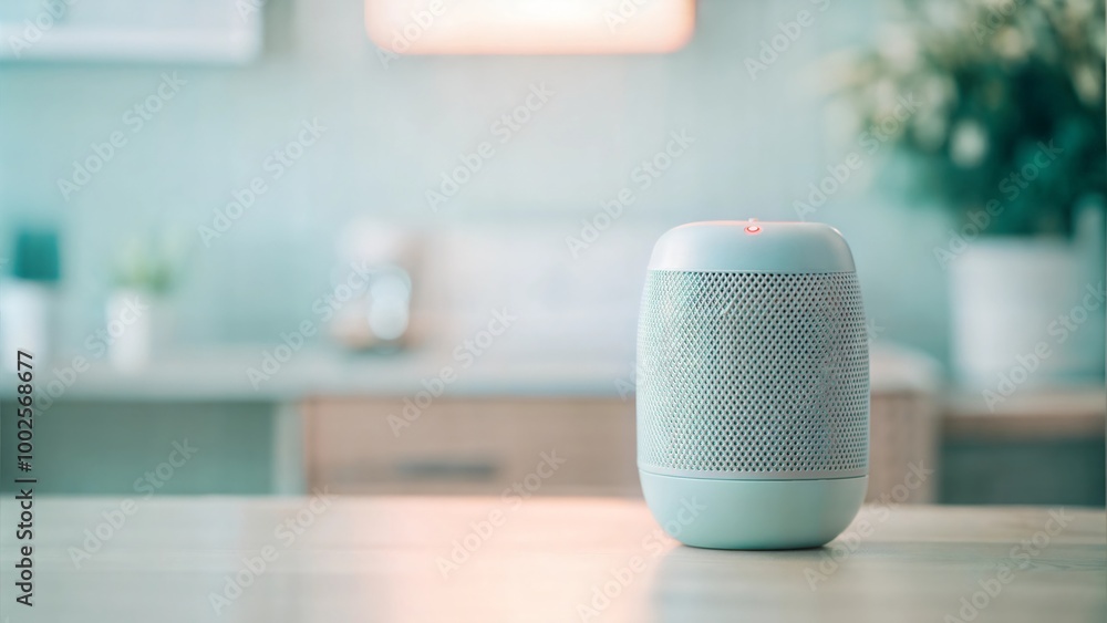 Advanced AI Assistant Device in a Smart Home Setting
Advanced AI Assistant Device in a Smart Home Setting