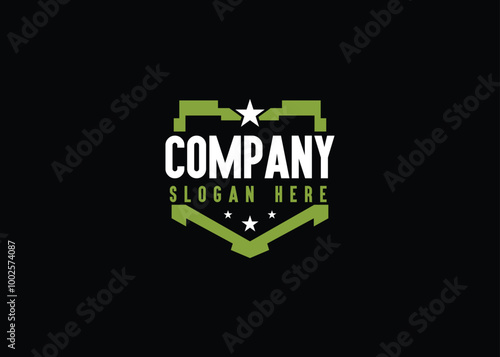 wings shield logo with star on black backgrounds	