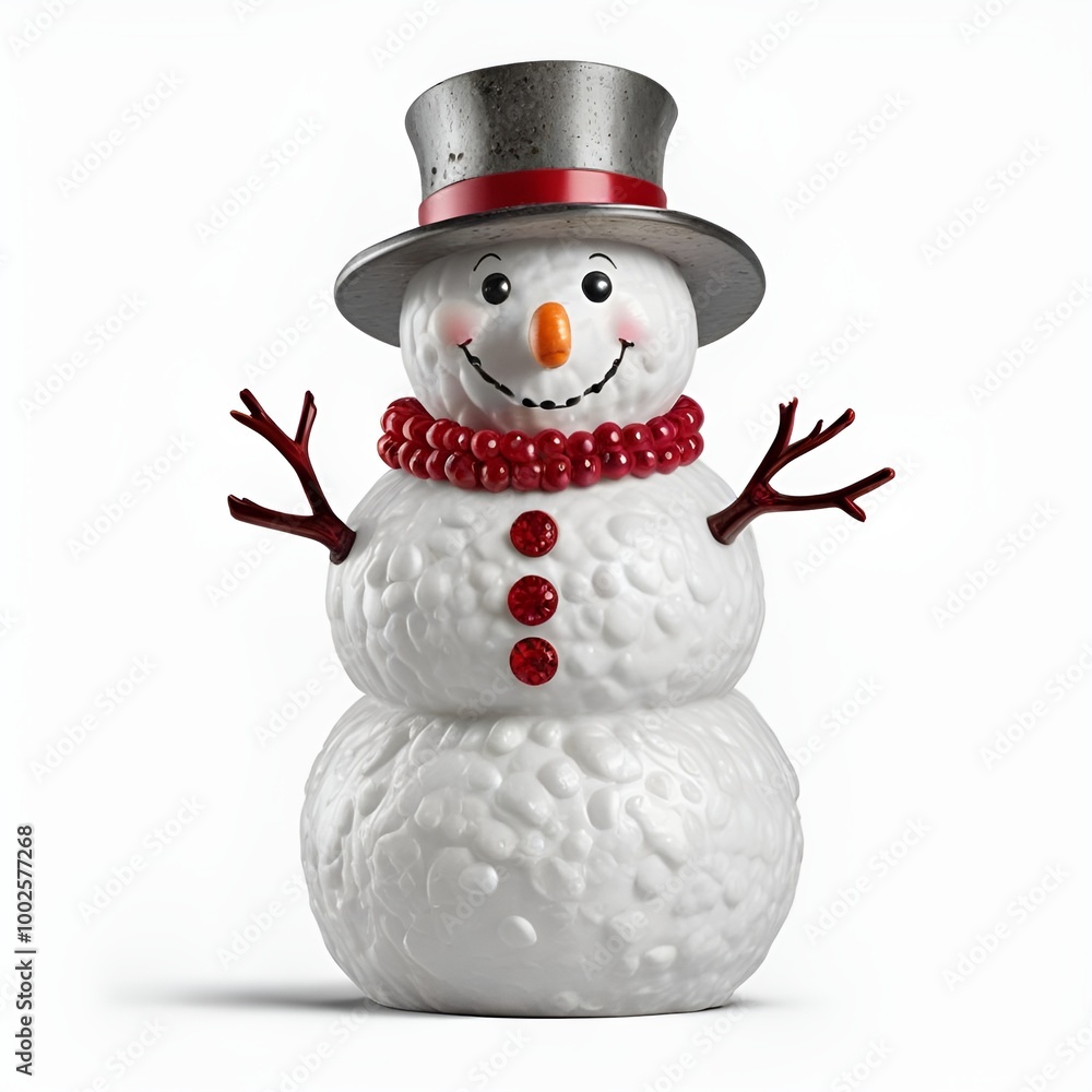 snowman isolated on white background snowman isolated on white background