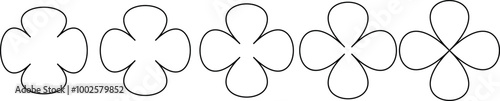 Different combinations of the geometric shape rectangle are in sets