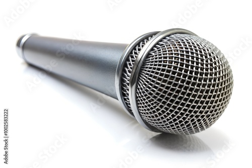 Microphone, isolated on white background