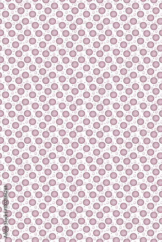 Seamless pattern of red onion sliced, with rings. Onion background or wallpaper