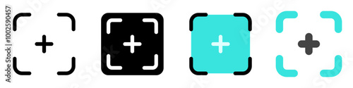 Editable focus vector icon. Part of a big icon set family. Perfect for web and app interfaces, presentations, infographics, etc
