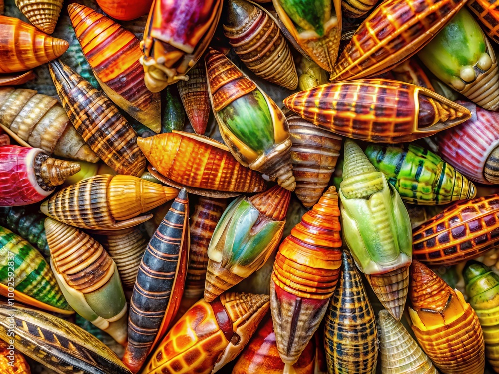 Intricate patterns of locust shells on a natural background highlight the unique textures created by nature, showcasing Intricate patterns of locust shells on a natural background highlight the unique textures created by nature, showcasing