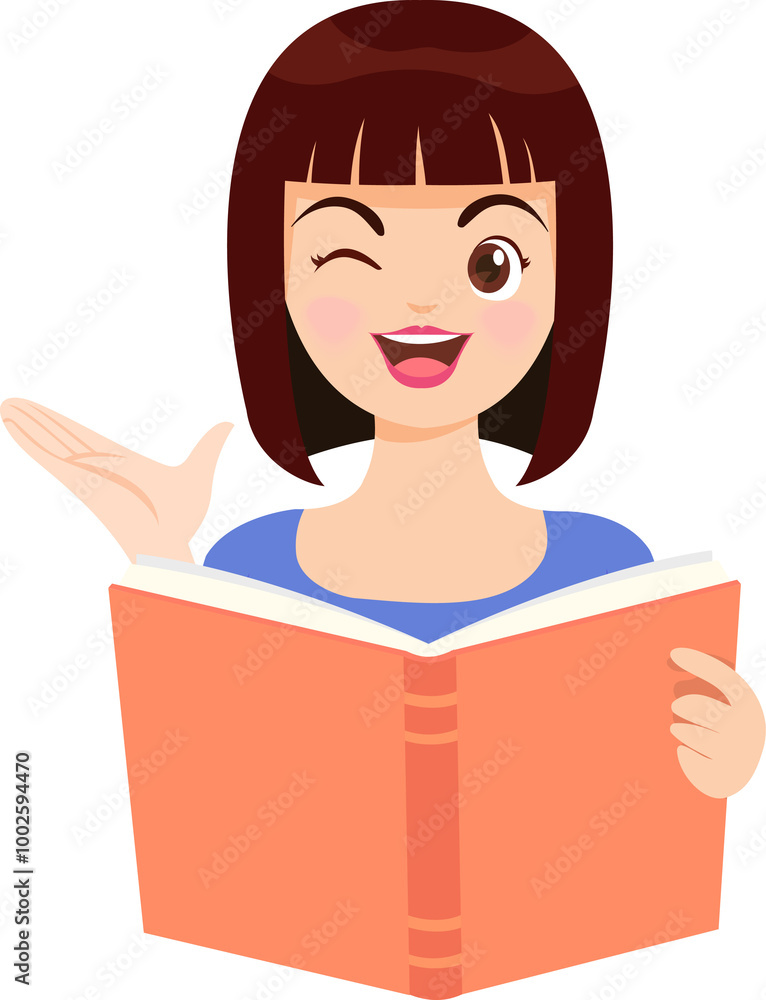 People are reading book and have different emotions People are reading book and have different emotions