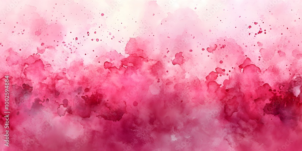 Abstract pink watercolor splash with soft pastel hues and delicate rose tones Ethereal cloud-like texture creates a dreamy atmosphere with fluid ink droplets and vibrant magenta accents Abstract pink watercolor splash with soft pastel hues and delicate rose tones Ethereal cloud-like texture creates a dreamy atmosphere with fluid ink droplets and vibrant magenta accents