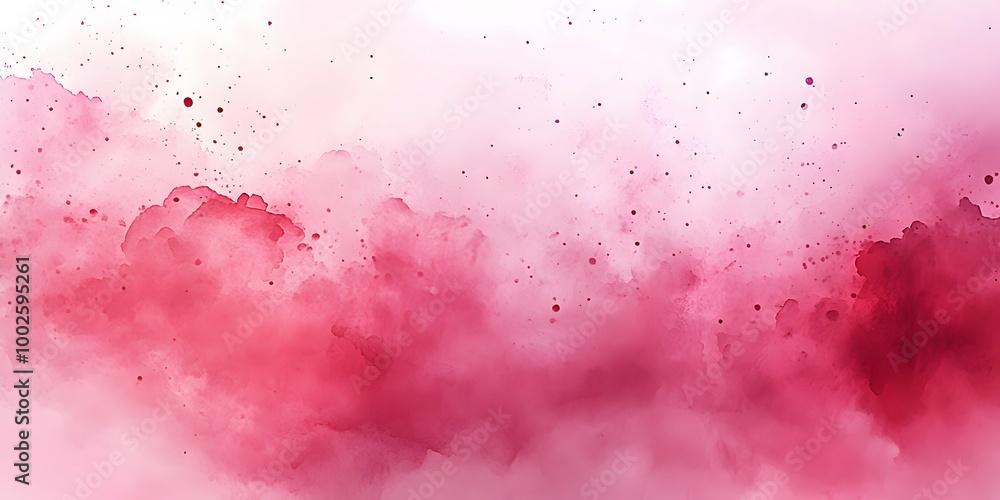 Abstract pink watercolor splash with soft pastel hues and delicate rose tones Ethereal cloud-like texture creates a dreamy atmosphere with fluid ink droplets and vibrant magenta accents Abstract pink watercolor splash with soft pastel hues and delicate rose tones Ethereal cloud-like texture creates a dreamy atmosphere with fluid ink droplets and vibrant magenta accents