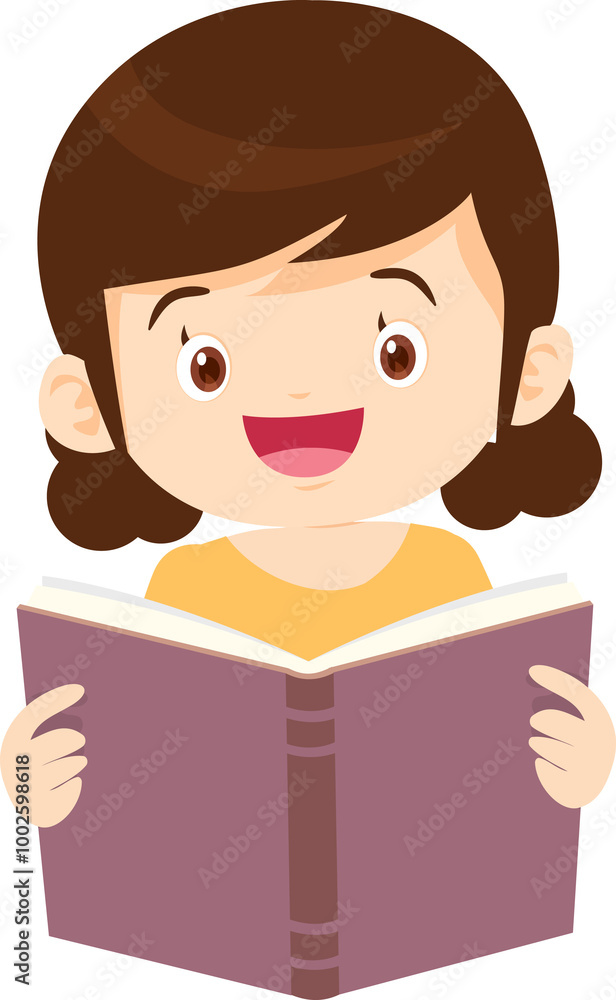 People are reading book and have different emotions People are reading book and have different emotions