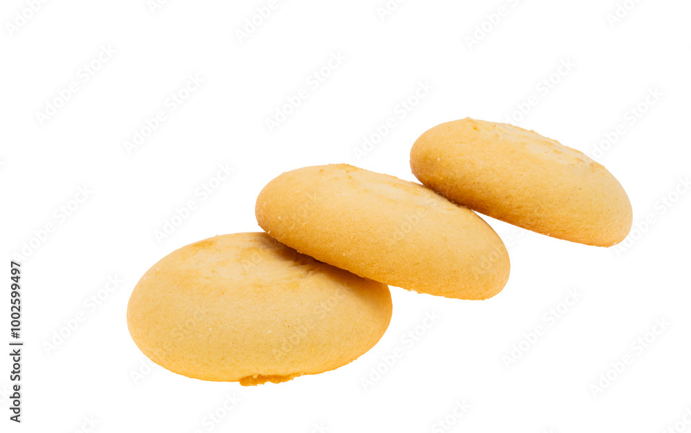 lemon cream cookies isolated lemon cream cookies isolated
