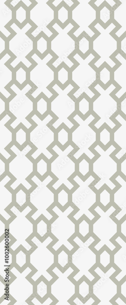 A repeating geometric pattern featuring hexagonal shapes in muted tones, suitable for backgrounds or textile design. A repeating geometric pattern featuring hexagonal shapes in muted tones, suitable for backgrounds or textile design.