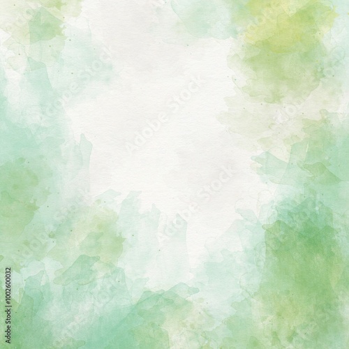 BC - green watercolor background