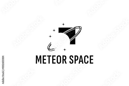 impact meteor logo vector icon illustration