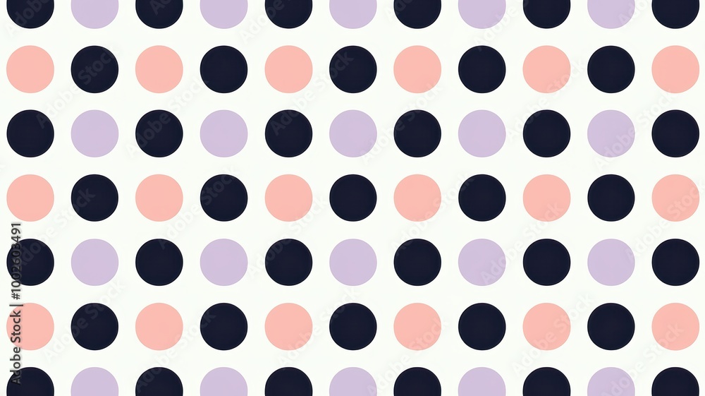 Colorful Dotted Pattern on Light Background Colorful Dotted Pattern on Light Background