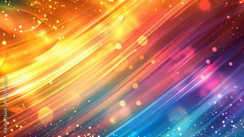 A colorful, abstract background with a purple and blue wave and a yellow A colorful, abstract background with a purple and blue wave and a yellow