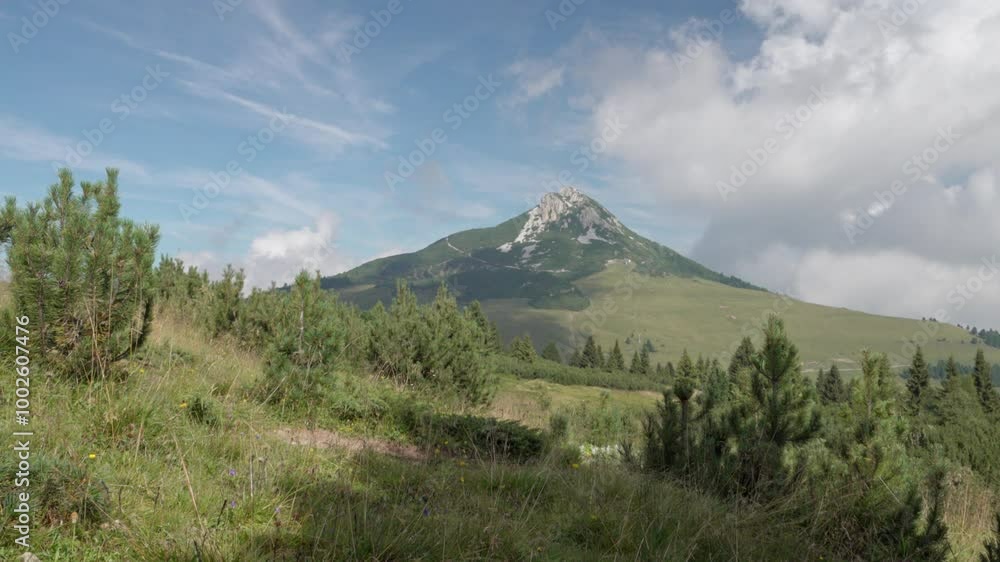 View towards Weisshorn - Corno Bianco, South Tyrol, Italy. View towards Weisshorn - Corno Bianco, South Tyrol, Italy.