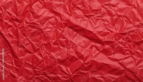Wallpaper Mural Crumpled red paper background. Creative abstract texture for your design. Torontodigital.ca