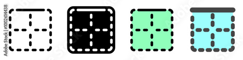 Editable top border vector icon. Part of a big icon set family. Perfect for web and app interfaces, presentations, infographics, etc