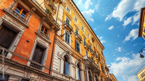 Fototapeta Naklejka Na Ścianę i Meble -  Renaissance Buildings: Renaissance-era architecture in European cities