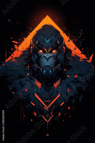 Cyberpunk Gorilla
