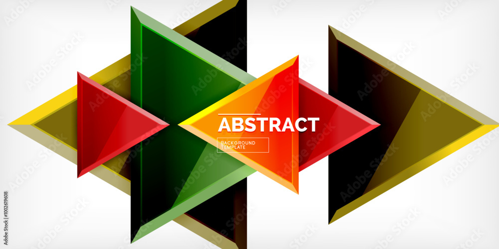 Triangle glass shapes geometric abstract background. Vector Illustration For Wallpaper, Banner, Background, Card, Book Illustration, landing page Triangle glass shapes geometric abstract background. Vector Illustration For Wallpaper, Banner, Background, Card, Book Illustration, landing page