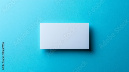 Minimalist Business Card on Clean Background